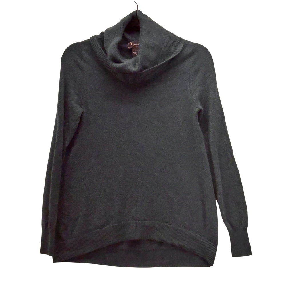 Bloomingdales Cashmere Turtleneck Sweater Green Small‎